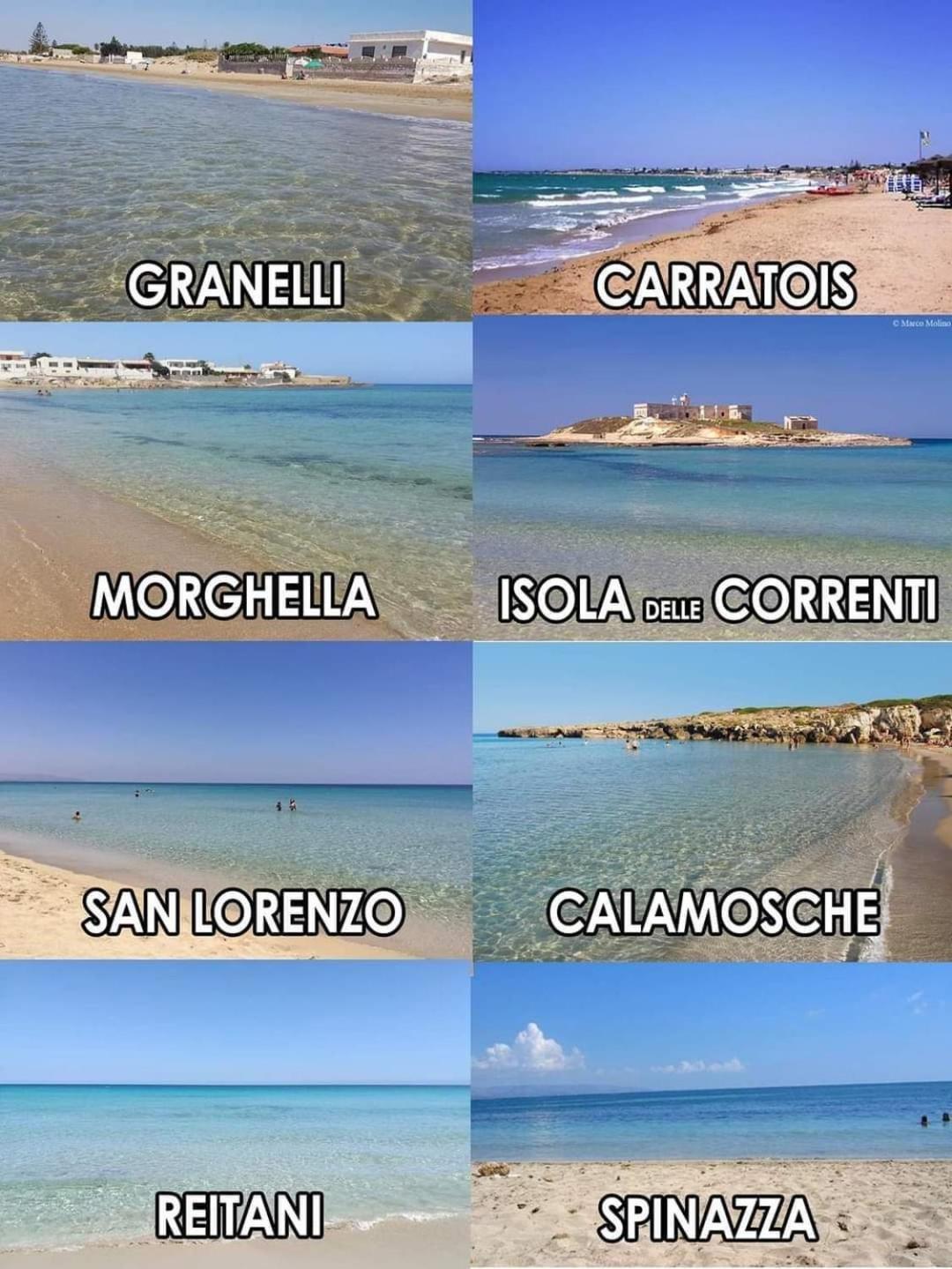 La Casa Sulla Spiaggia Marzamemi Exterior foto